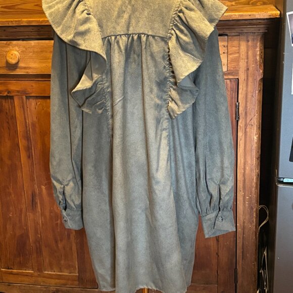Corduroy Dress Size Large - Picture 2 of 4